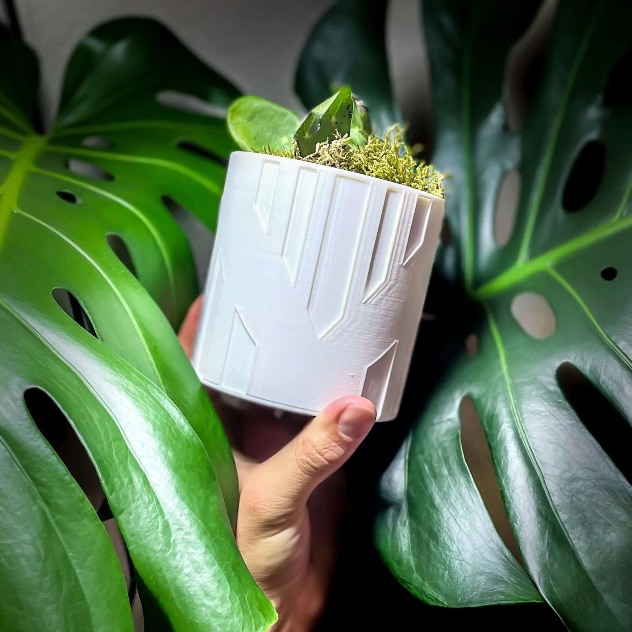 Art Deco Tower Planter - Image 9