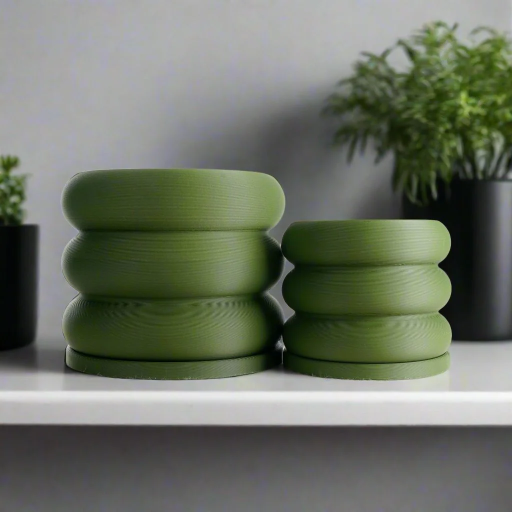 Bubble Planter/ Donut Planter with Drainage - Image 12