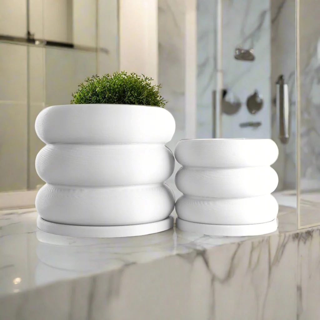Bubble Planter/ Donut Planter with Drainage - Image 20
