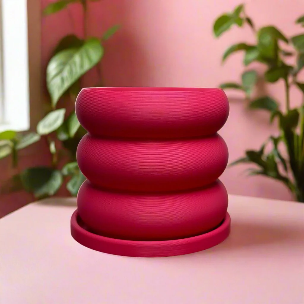 Bubble Planter/ Donut Planter with Drainage - Image 21