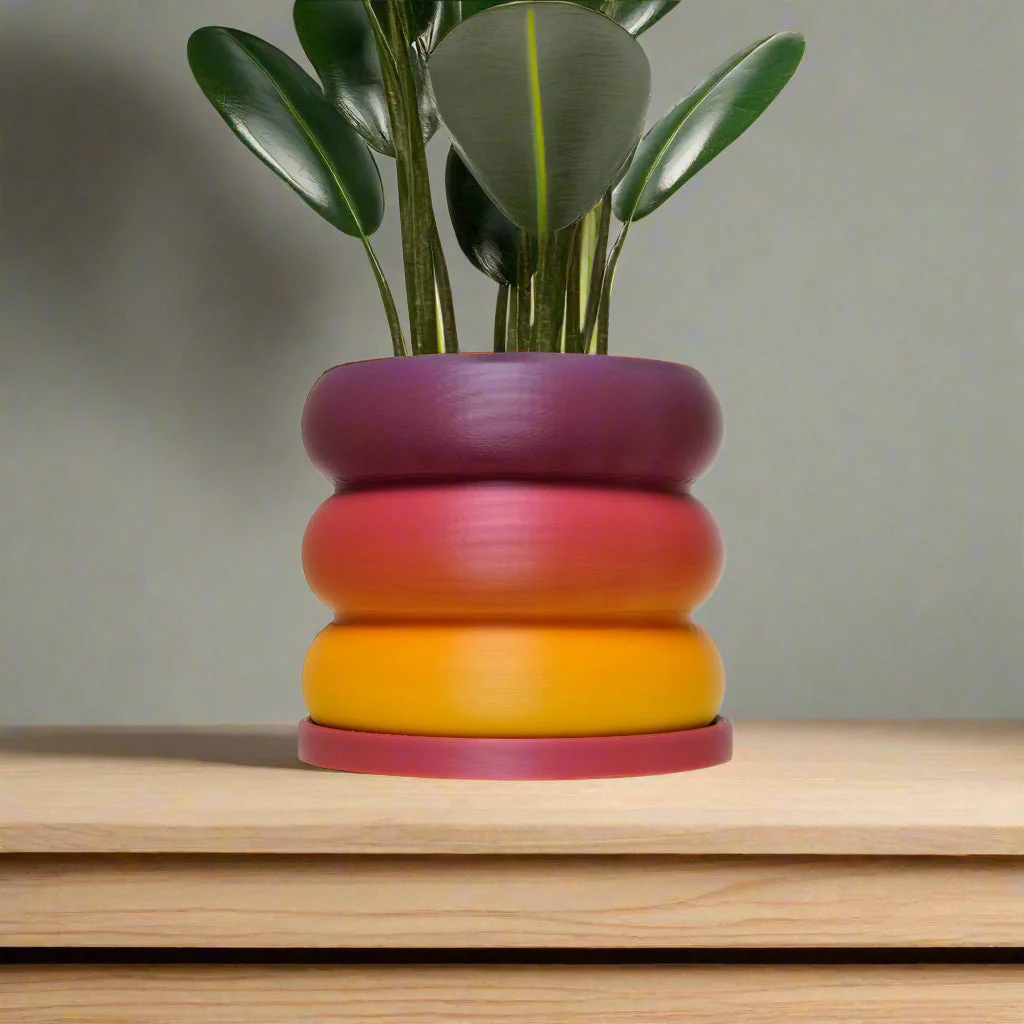 Bubble Planter/ Donut Planter with Drainage - Image 7