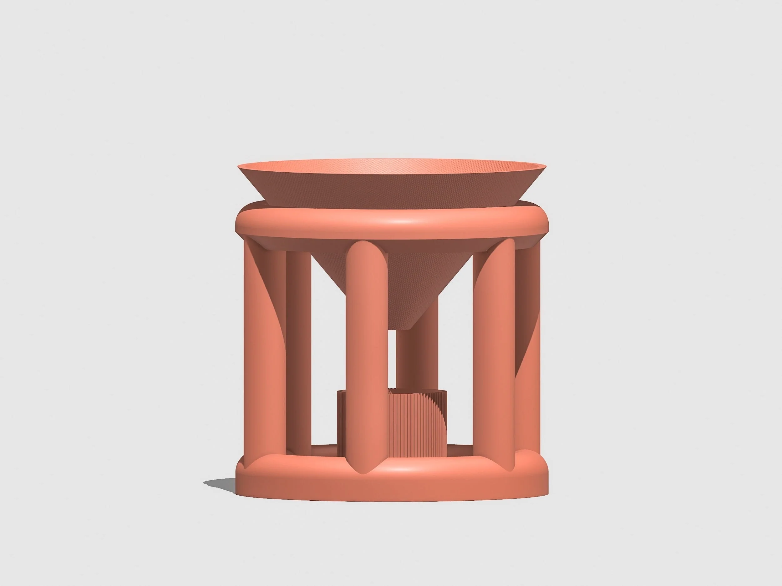 Conduit Plant Stand with Planter & Catch - Image 11