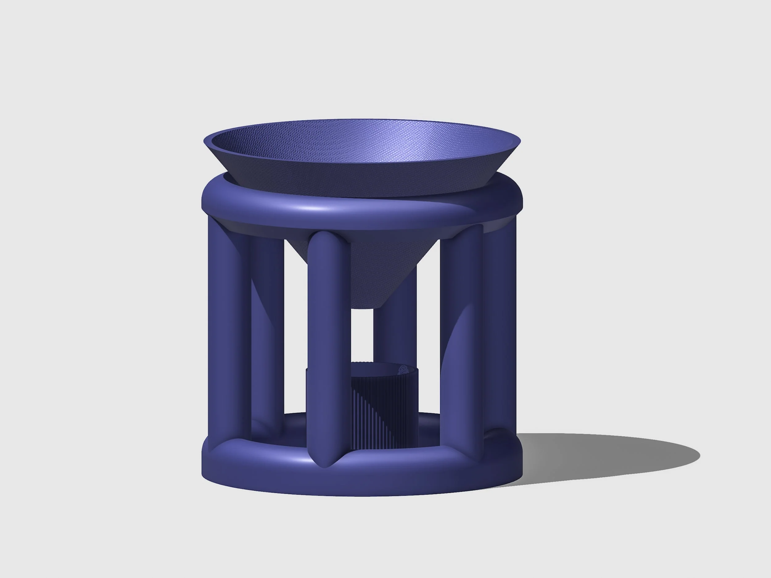 Conduit Plant Stand with Planter & Catch - Image 18