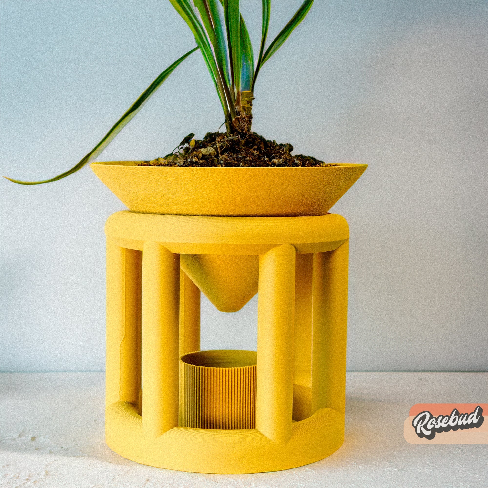 Conduit Plant Stand with Planter & Catch - Image 7