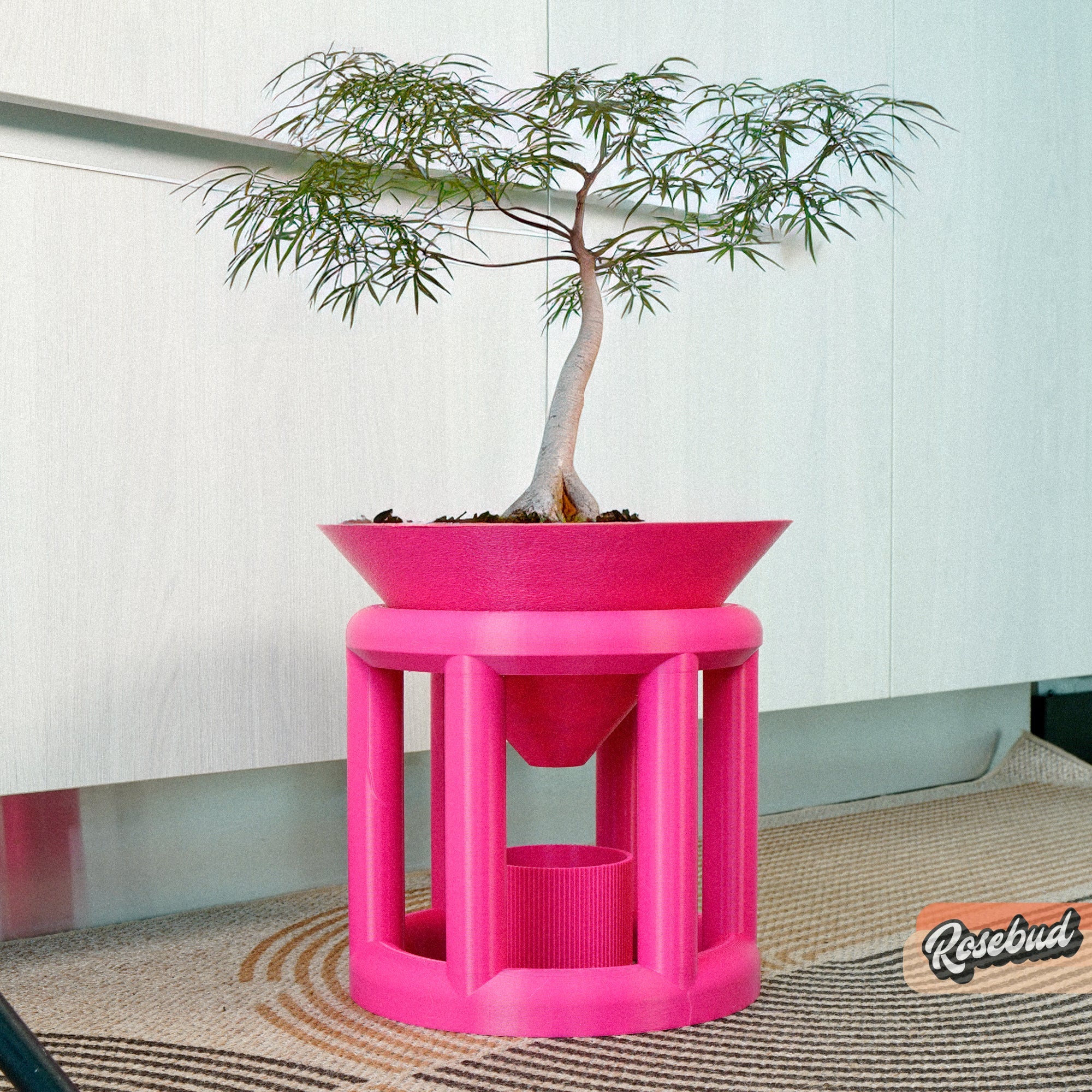 Conduit Plant Stand with Planter & Catch - Image 8