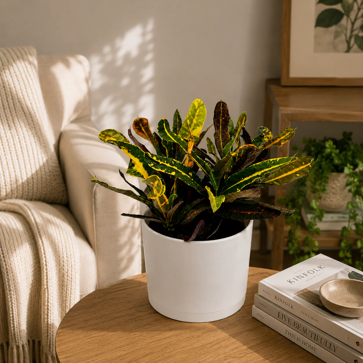 Croton ‘Midnight Gold’