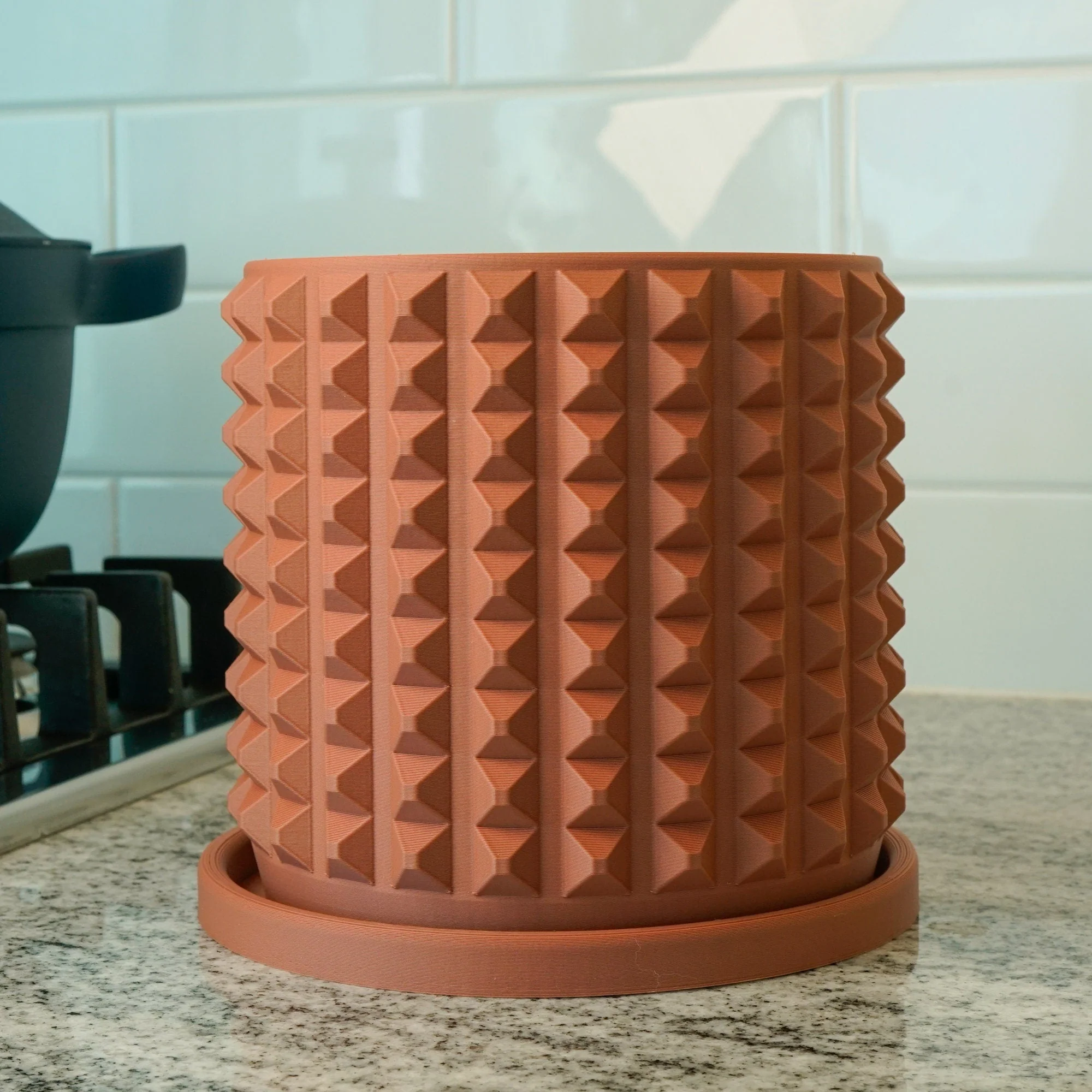 Cubist Planter with Drainage - Image 10