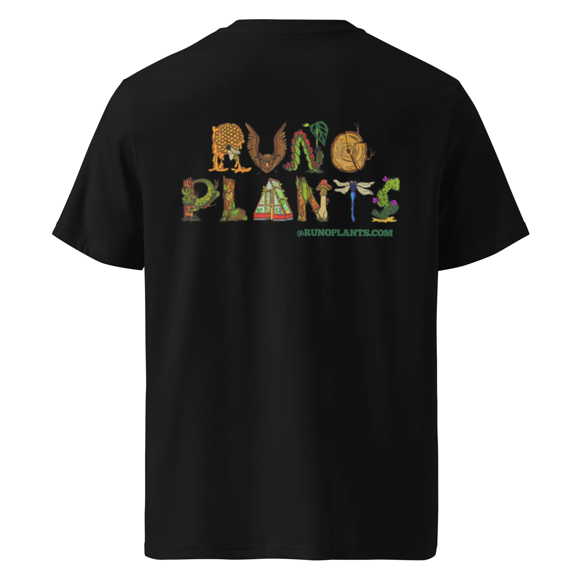 Runo Plants Merch | Introverted But Willing to Talk About Plants | Unisex Organic Tee - Image 3