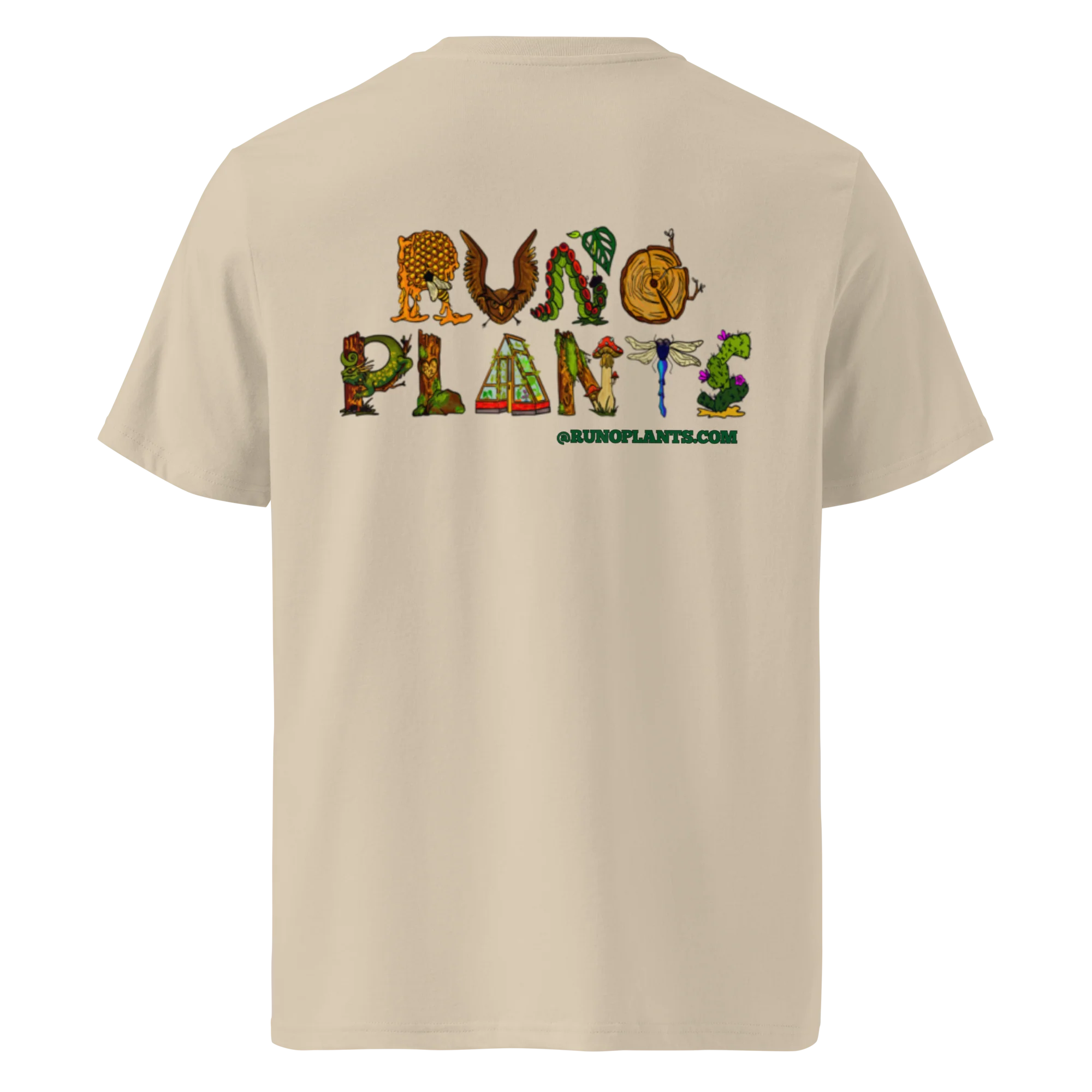 Runo Plants Merch | Introverted But Willing to Talk About Plants | Unisex Organic Tee - Image 4