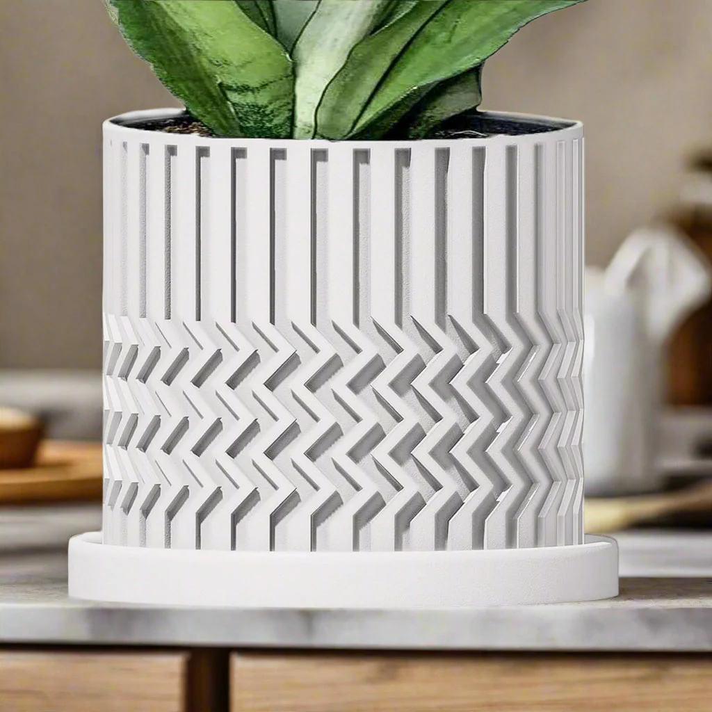Minimalist Zig-Zag Planter - Image 10