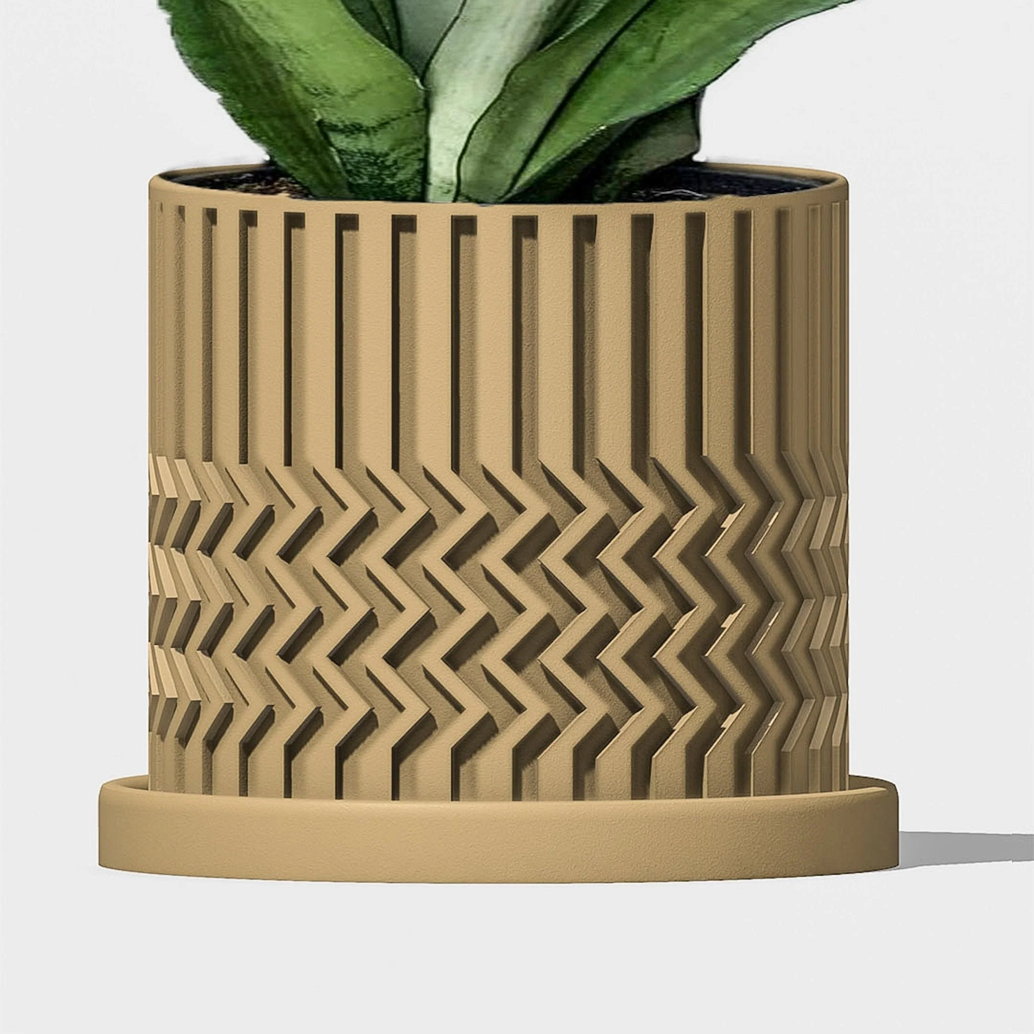 Minimalist Zig-Zag Planter - Image 11