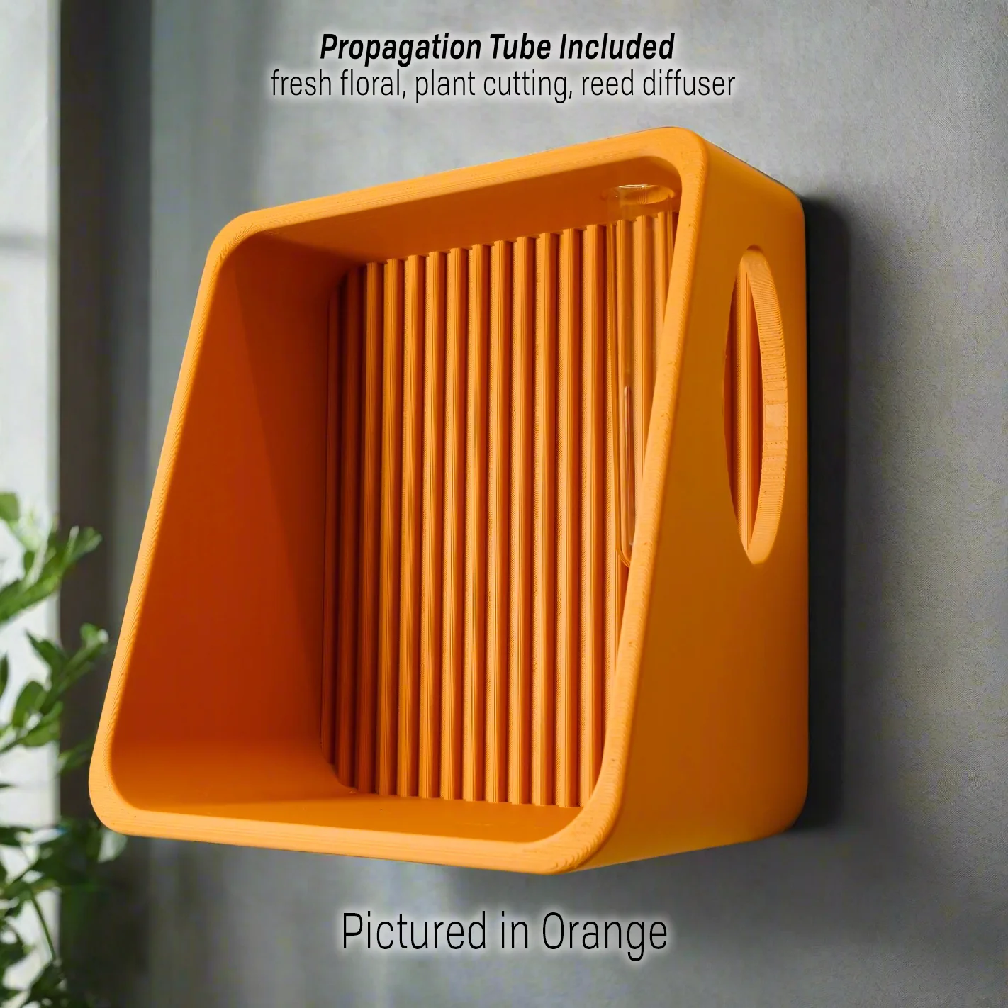 Modern Floating Wall Shelf, Propagation or Reed Diffuser - Image 11