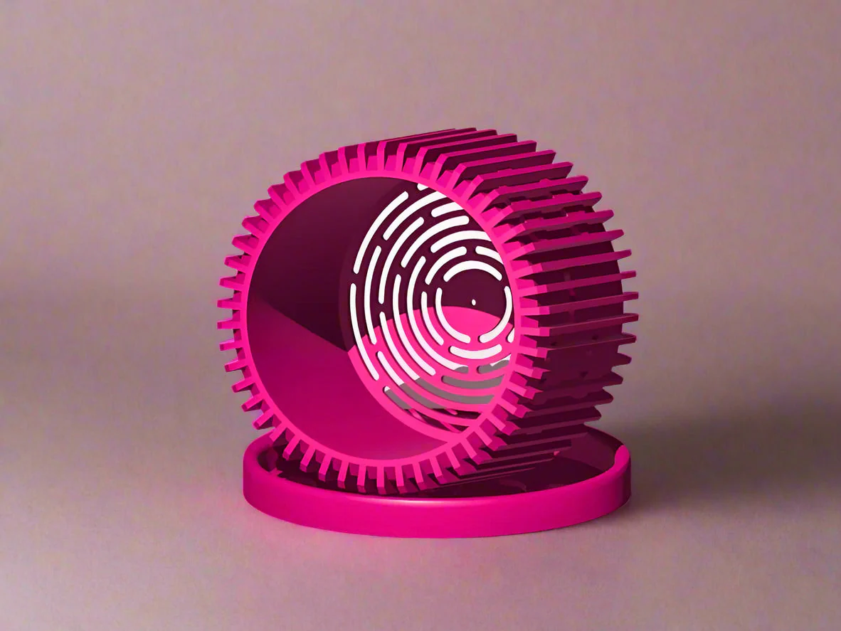 Modern Heart-Shaped Planter with Drainage & Saucer – Unique Valentine’s Day Gift for Plant Lovers, 3d Printed Planter Home Hosting Decor, - Image 11