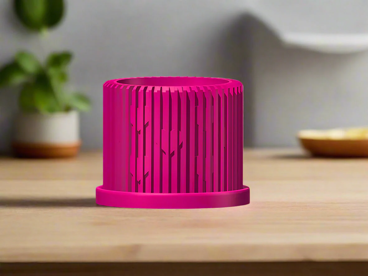 Modern Heart-Shaped Planter with Drainage & Saucer – Unique Valentine’s Day Gift for Plant Lovers, 3d Printed Planter Home Hosting Decor, - Image 14