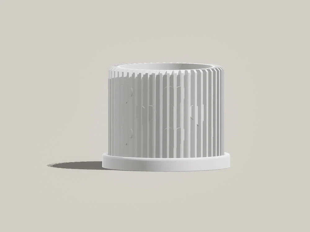 Modern Heart-Shaped Planter with Drainage & Saucer – Unique Valentine’s Day Gift for Plant Lovers, 3d Printed Planter Home Hosting Decor, - Image 18