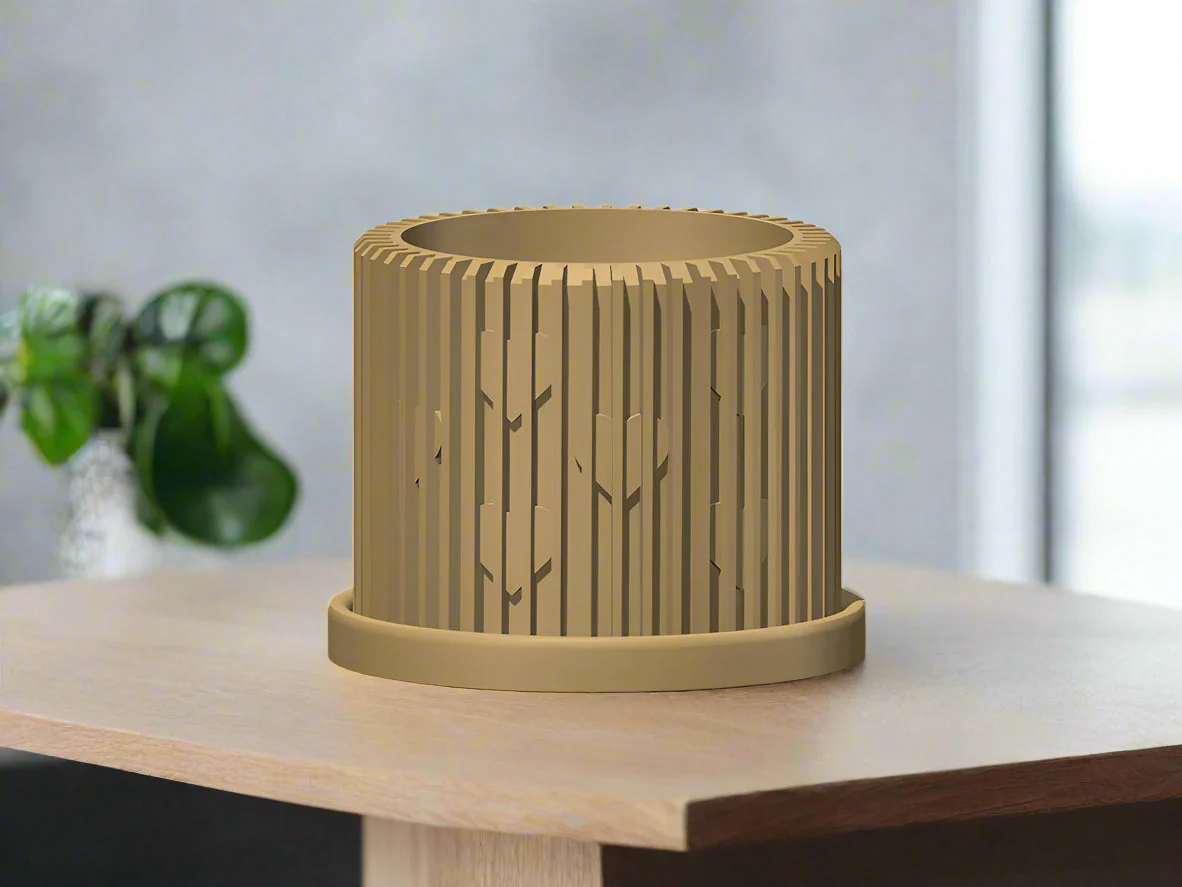 Modern Heart-Shaped Planter with Drainage & Saucer – Unique Valentine’s Day Gift for Plant Lovers, 3d Printed Planter Home Hosting Decor, - Image 23