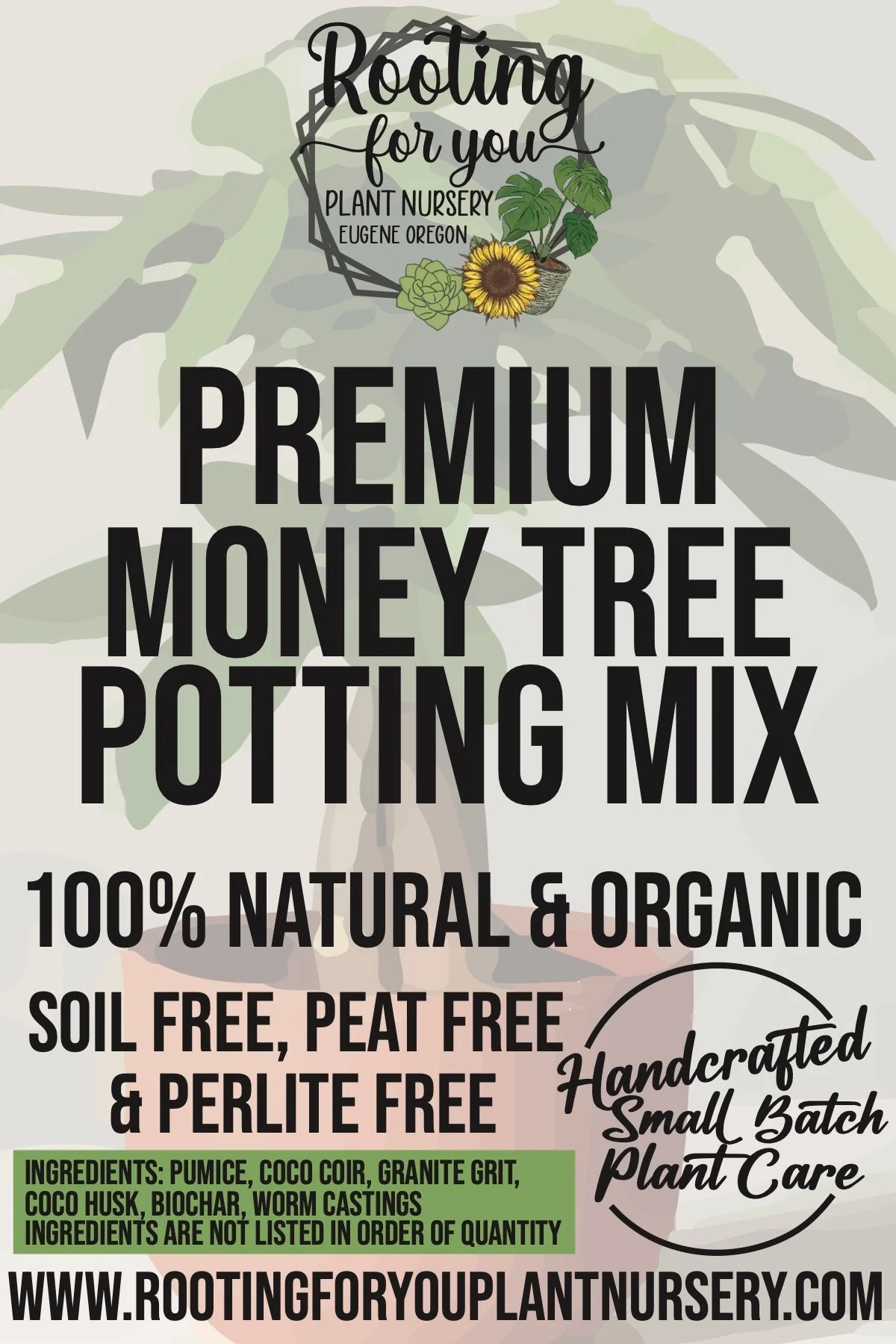 Money Tree Premium Potting Mix - Image 2