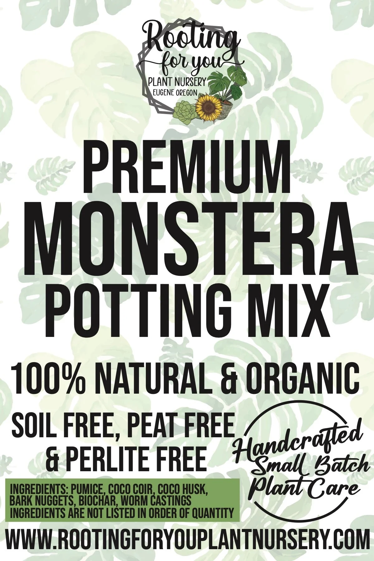 Monstera Premium Potting Mix - Image 2