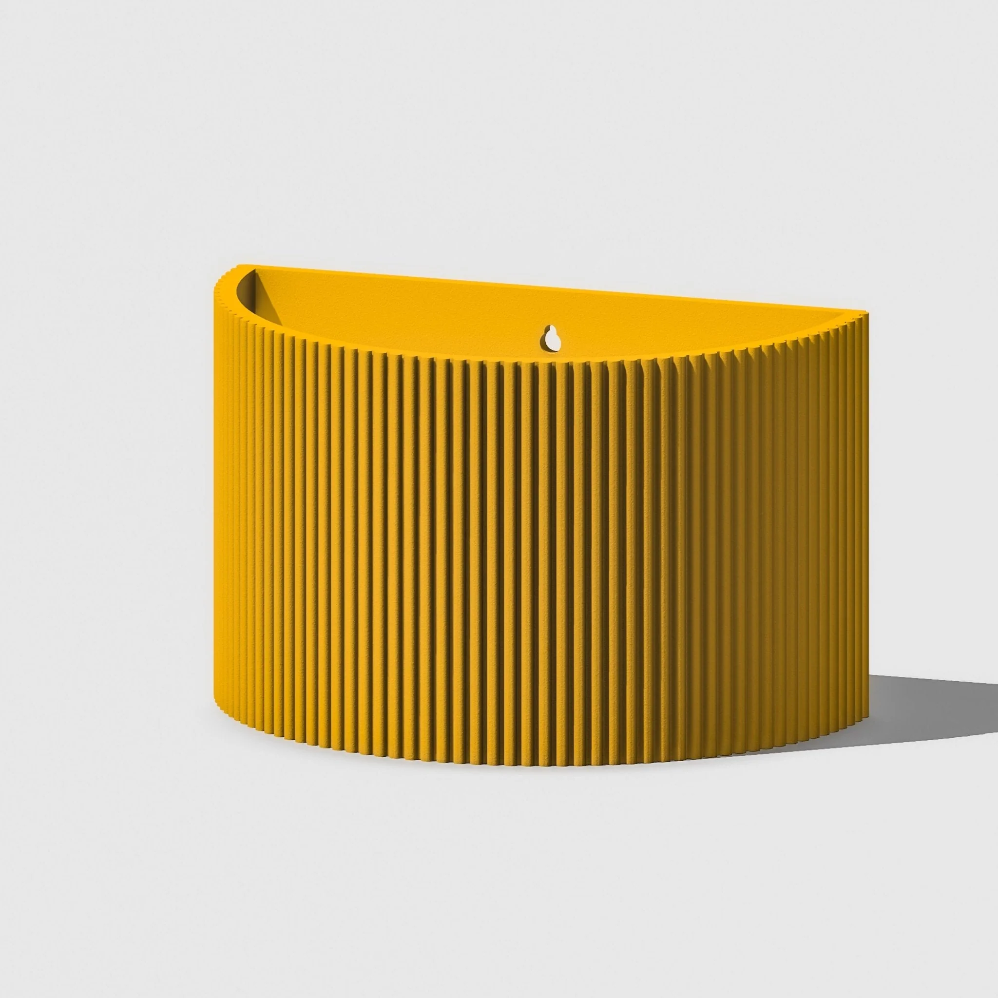 Ribbed Wall Planter - Image 14