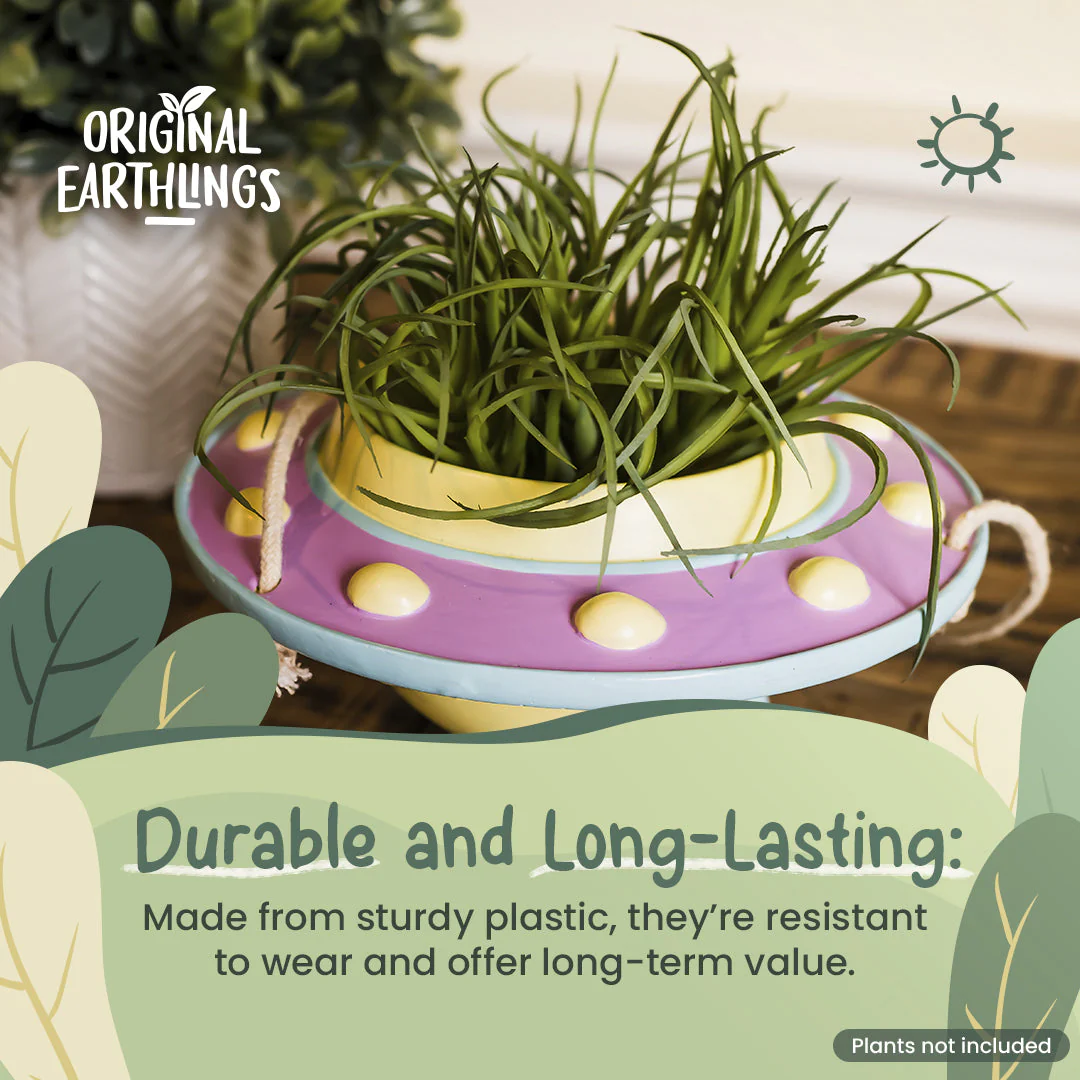 Rosie: UFO Hanging Plant Pot - Image 3