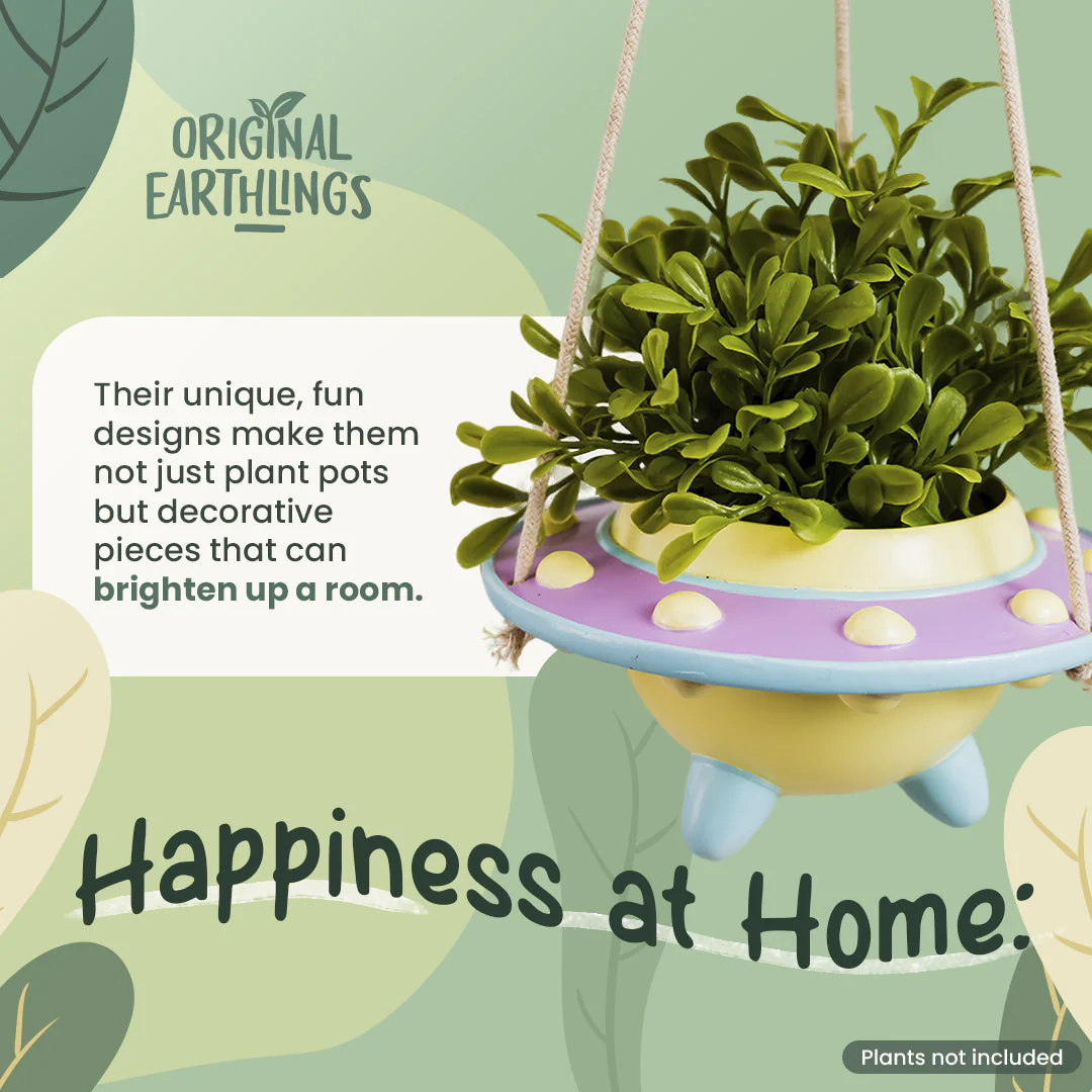 Rosie: UFO Hanging Plant Pot - Image 7