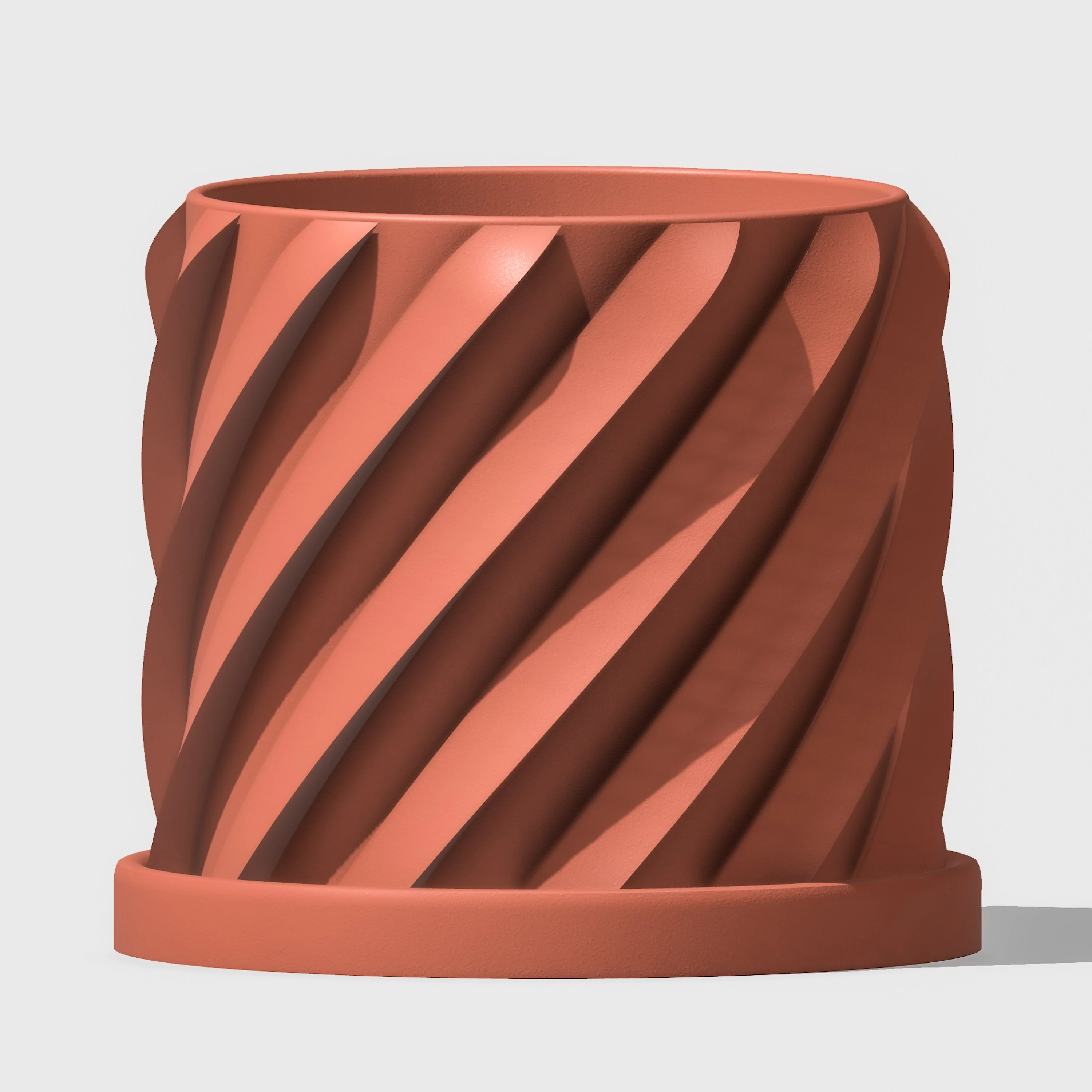 Thicc Spiral Plant Pot - Image 17