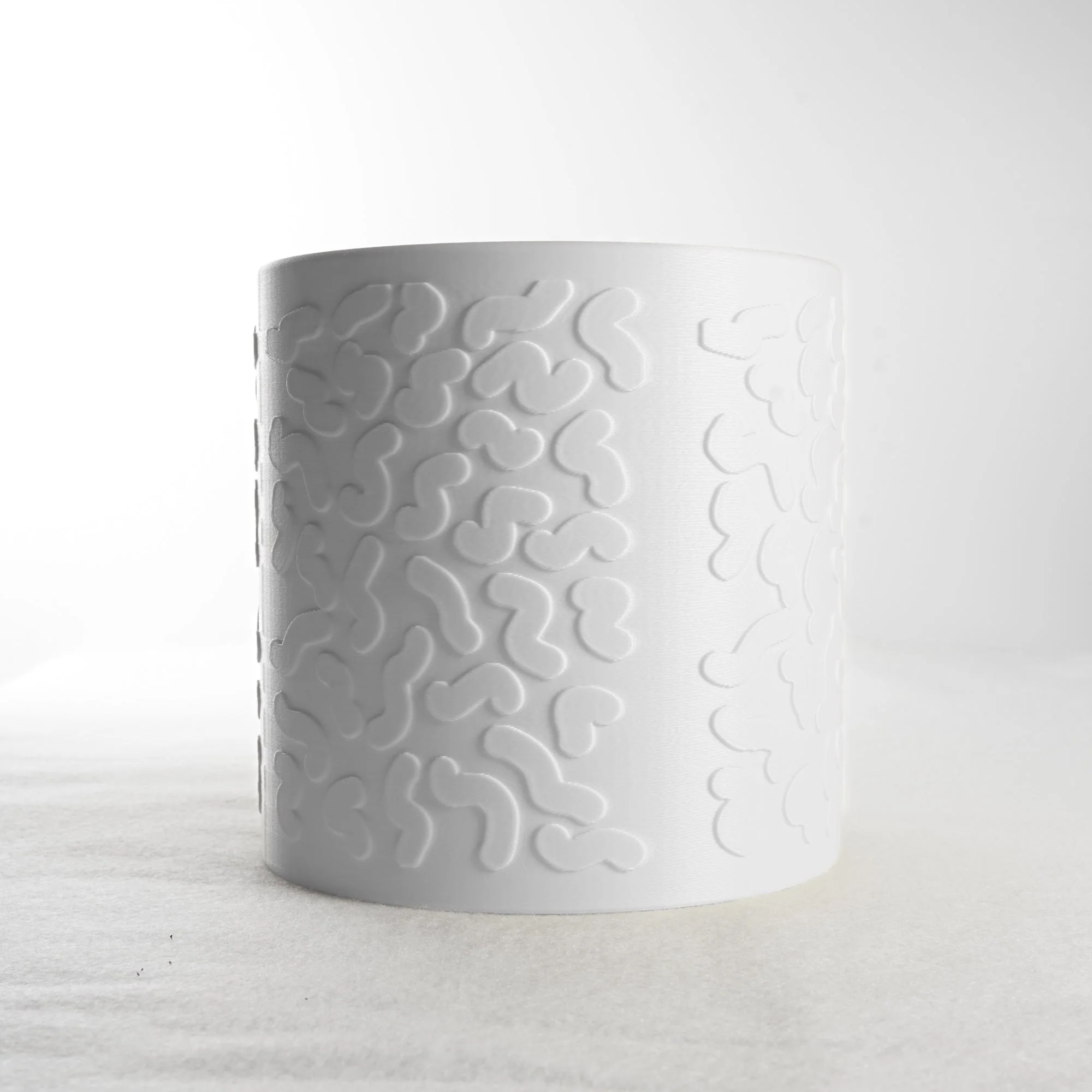 Tiny Squiggle Cheetah Planter Pot, With Drainage & Drip Tray - Image 9
