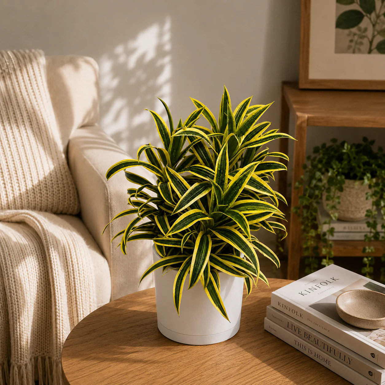 Variegated Dracaena Reflexa - Song of India